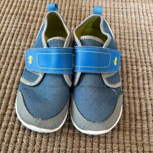 See Kai Run Basics Toddler Cruiser H2O Water Shoes - Light Blue and yellow C10